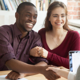 First Time Home Buyers Young Couple