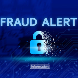 graphic with security lock